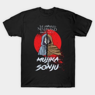 THE PROMISED NEVERLAND: MUJIKA Y SONJU (GRUNGE STYLE) T-Shirt